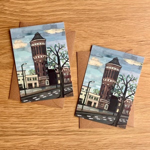 Jeu de cartes 'Amsterdamsestraatweg' (2 cartes + enveloppes)