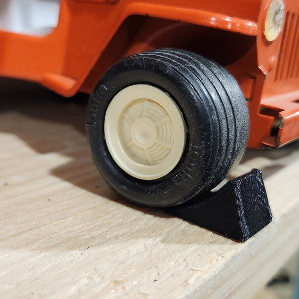 toy truck wheel chocks