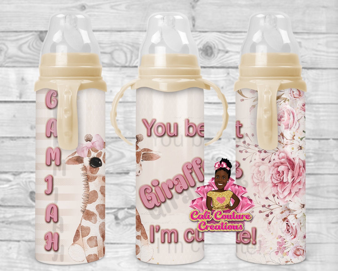 Sublimation Baby Bottlecustom Baby Bottlebaby Bottle Etsy