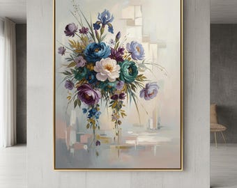 Floral art printable pdf.