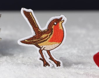 Robin Embroidered Patch - Beatrix Potter