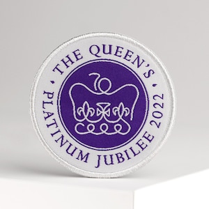 Queen&#39;s Platinum Jubilee Woven Patch