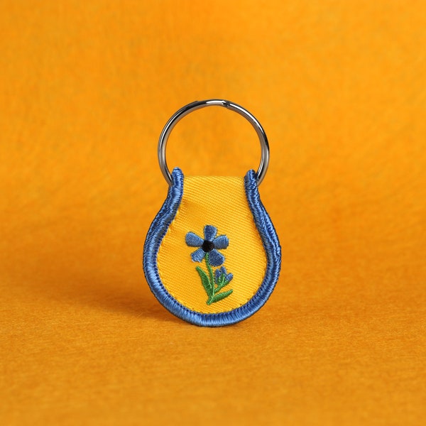 Flower Patch Keyring