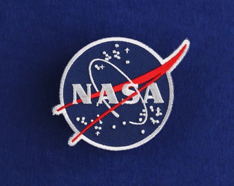 NASA Meatball Embroidered Patch