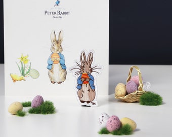 Peter Rabbit Easter Patch & Greeting Card - Beatrix Potter