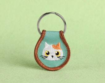 Kat Patch sleutelhanger
