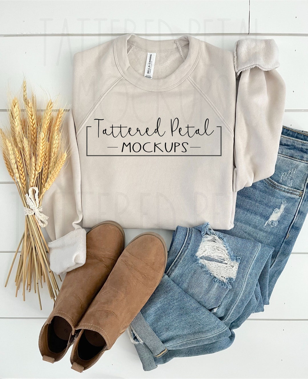 Bella Canvas 3901 Mockup Bella Canvas Flat Lay Bella Etsy