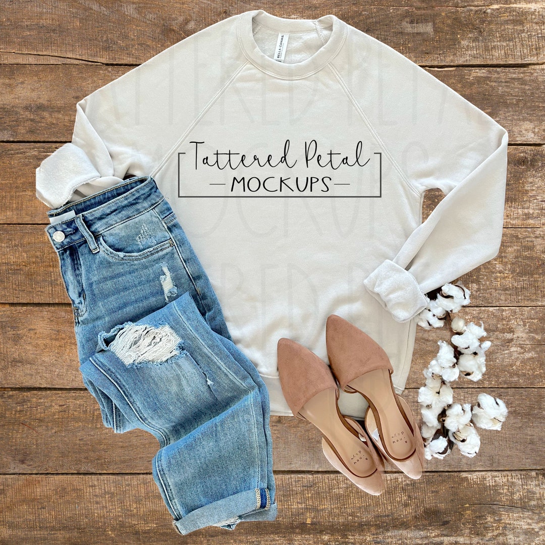 Bella Canvas 3901 Mockup Bella Canvas Flat Lay Bella Etsy