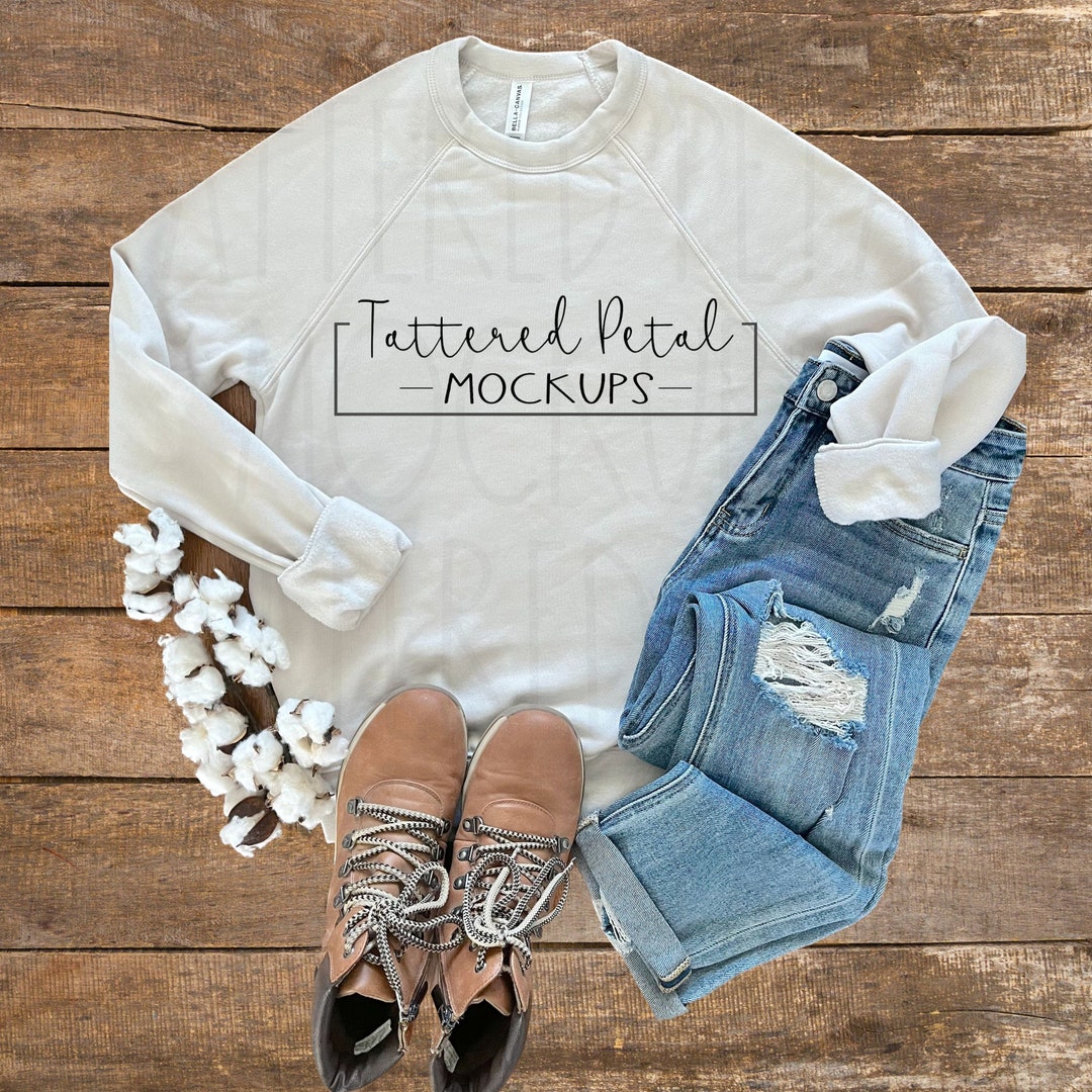 Bella Canvas 3901 Mockup Bella Canvas Flat Lay Bella Etsy