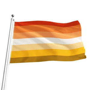 Butch Lesbian Pride Flag - 5 sizes, LGBTQ+ Pride Flag, ideal for pride marches, flagpoles, wall hanging, Free Shipping