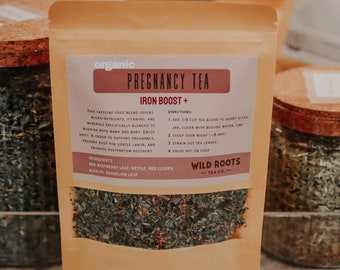 Organic Pregnancy Tea - Iron Boost (High Iron Blend)