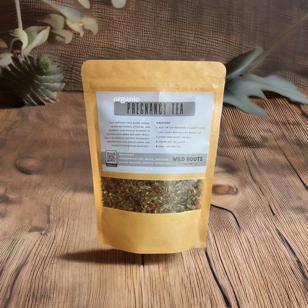 Organic Pregnancy Tea Loose Leaf Blend