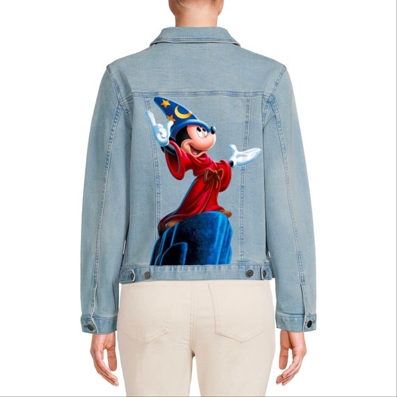 Mickey Mouse Hand-painted Jacket - Disney Custom Design | Disney