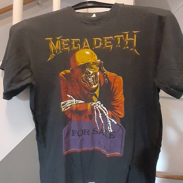 Vintage bandshirt Megadeth Peace Sells 1986 made by Large L