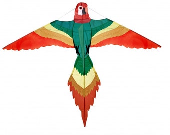 Wolkensturmer Papagei Kite Parrot Kite - Delta Single Line Traditional Flying Kite