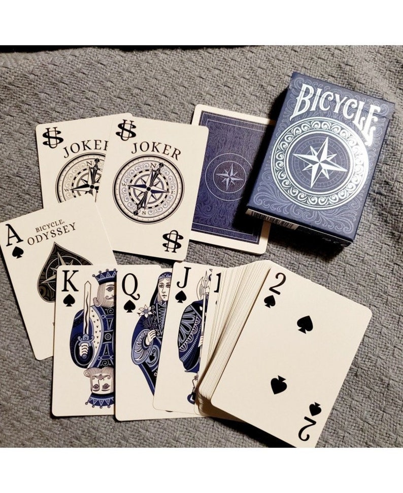 Bicycle Odyssey Playing Cards image 3