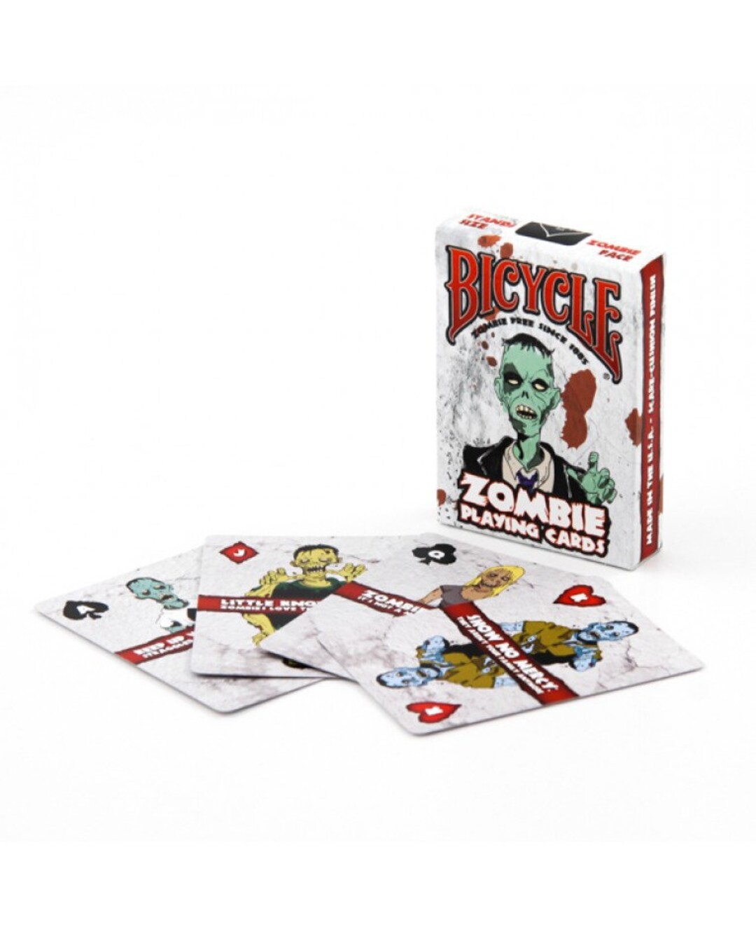 Bicycle Zombie Playing Card Deck Etsy