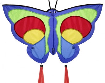 Cerf-volant pour enfants papillon Wolkensturmer - 92 cm x 55 cm
