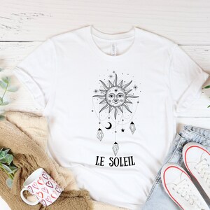 Astrology Shirt, Sun Shirt, Star Shirt, Crystal Shirt, Celestial Shirt, Star Shirt