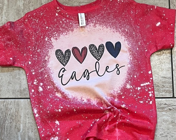 Eagles Bleached Shirt: School Spirit Tee