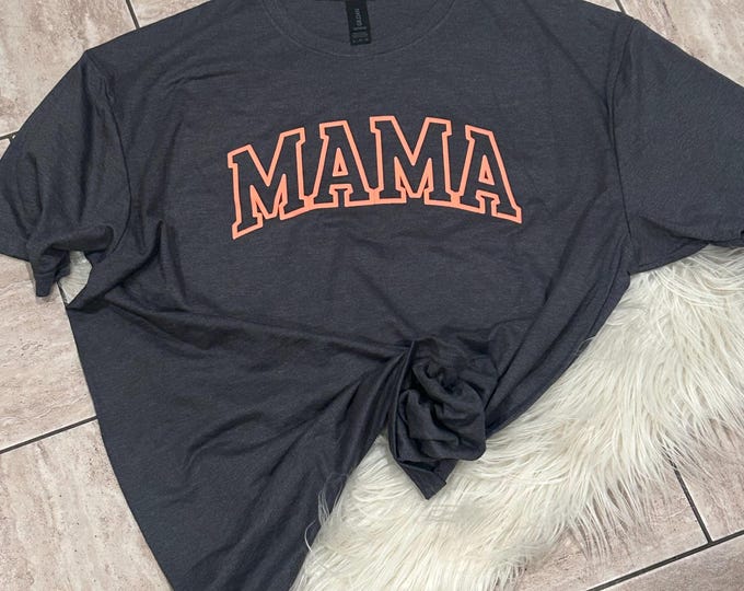 Mama Shirt: Cotton Mom Tee