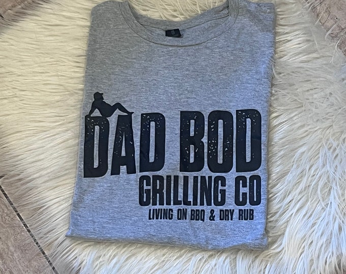 Dad Bod Grilling Co. Shirt, Father's Day BBQ Tee