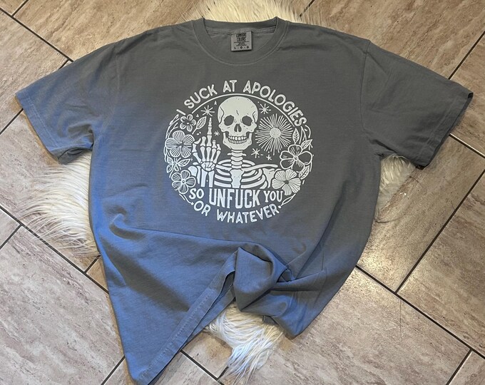 Sarcastic Skeleton Shirt, Adult Humor Graphic Tee