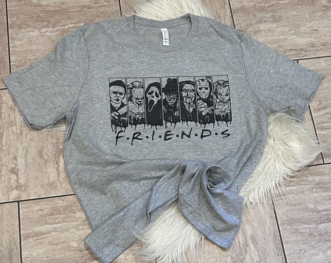Halloween Horror Movie Friends Shirt