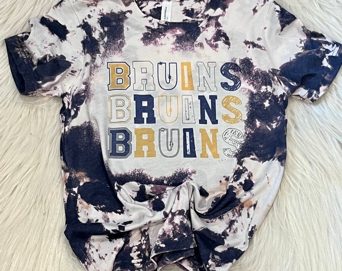 Bleached Bruins Shirt: Sports Fan Tee