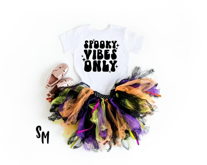 Spooky Vibes Only Shirt - Kids Halloween Tee