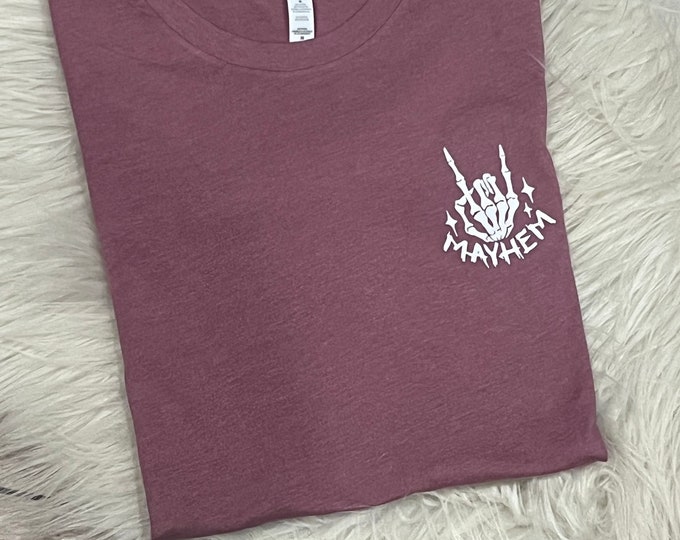 Good Mother Raising Mayhem Shirt: Cotton Mama Tee