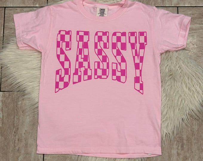Sassy Shirt, Kids T-shirt, Shirt for Girls