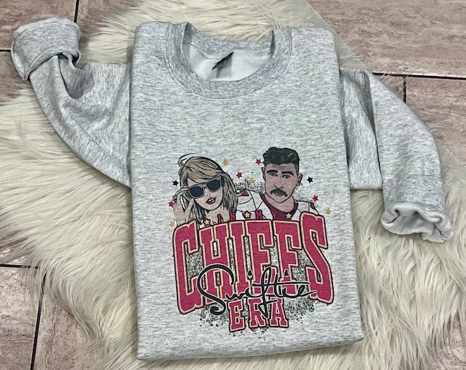 Chiefs Sweatshirt: Swiftie Era Football Shirt
