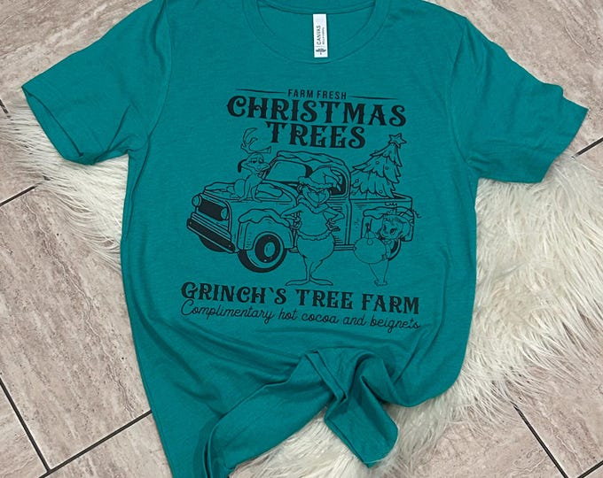 Farm Fresh Christmas Trees Cotton T-Shirt