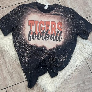Tigers Shirt, Tigers Football Shirt, Tiger School Mascot Shirt, Favorite Team Shirt, Mascot Shirt, Tigers Sports Shirt, Sports Shirt