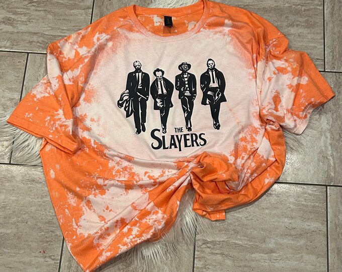 The Slayers Halloween Shirt: Comfort Colors Cotton Crewneck