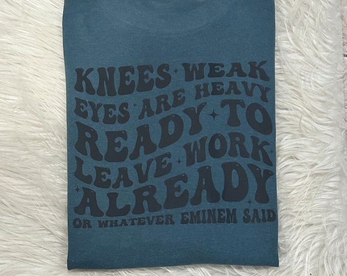 Ready to Leave work already with Mini Pocket Accent Shirt, Graphic Shirt