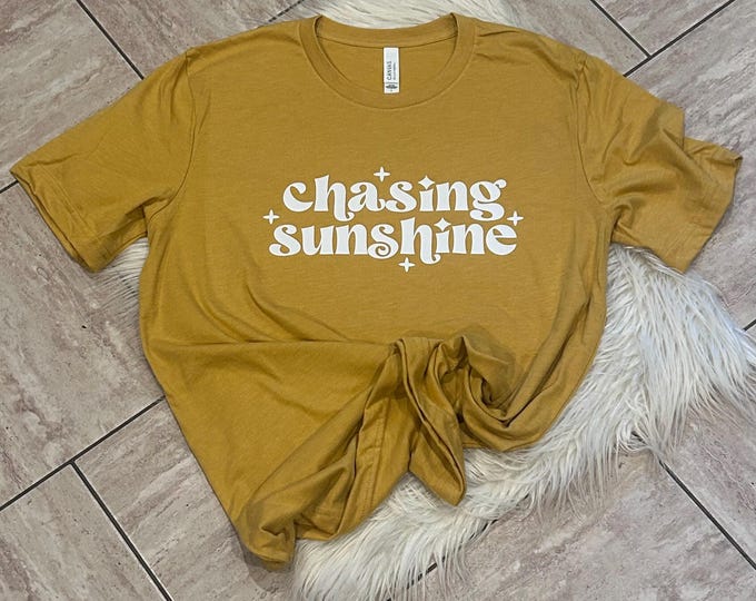 Chasing Sunshine Shirt: Cotton Mama Tee