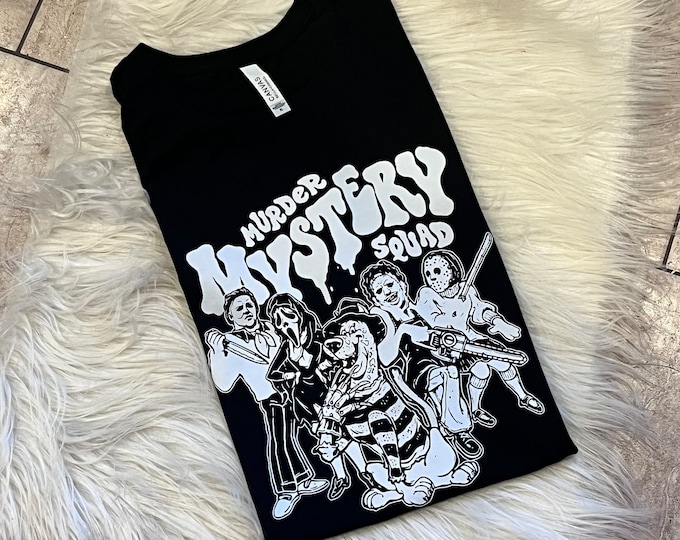 Halloween Shirt, Murder Mystery Shirt, Murder Mystery Squad Shirt, Graphic Shirt
