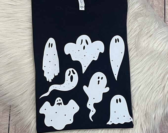 Ghost Shirt, Halloween Shirt, Cute Ghost Shirt, Spooky Shirt