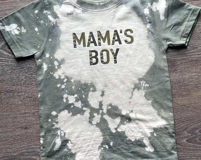 Mama's Boy Camo Shirt