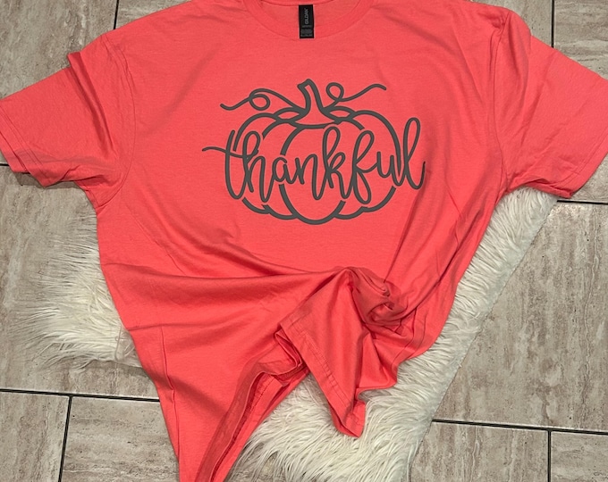 Thankful Shirt, Thanksgiving Shirt, Thankful and Blessed Shirt, Fall Shirt