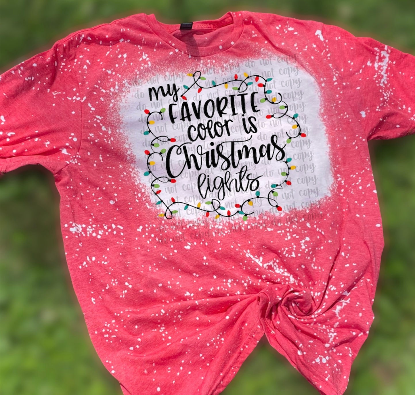 My Favorite Color is Christmas Lights Shirt Christmas Lights Etsy