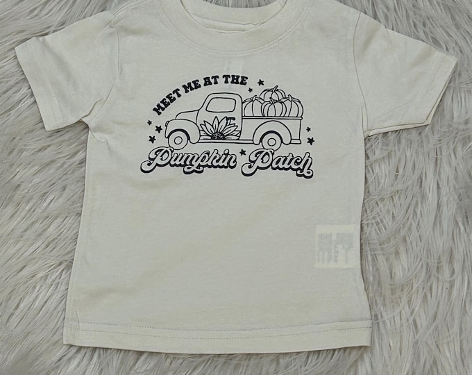 Pumpkin Patch Shirt: Fall Kids Tee