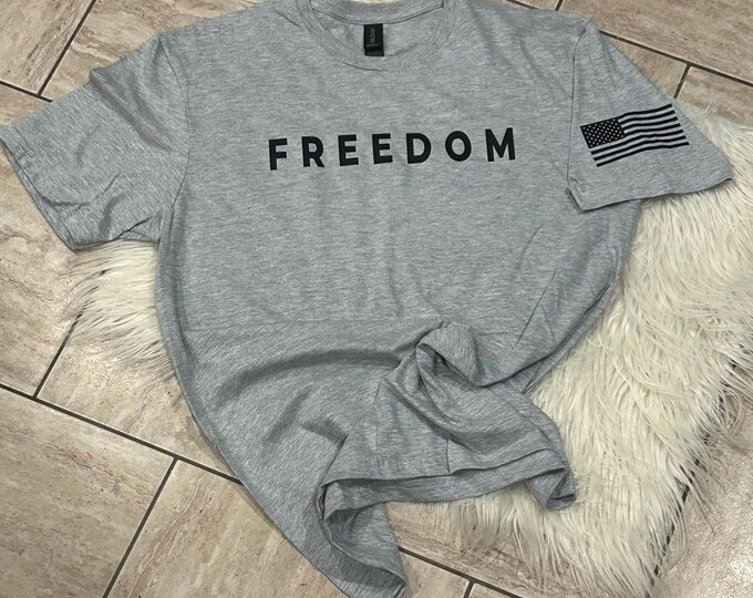 Charlie Kirk Freedom T-Shirt: USA Patriotic Cotton Tee