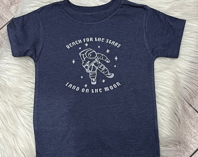 Astronaut Kids Shirt: Reach for the Stars Outer Space Tee