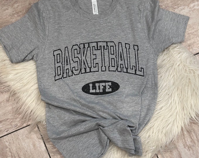 Basketball Life Graphic Shirt