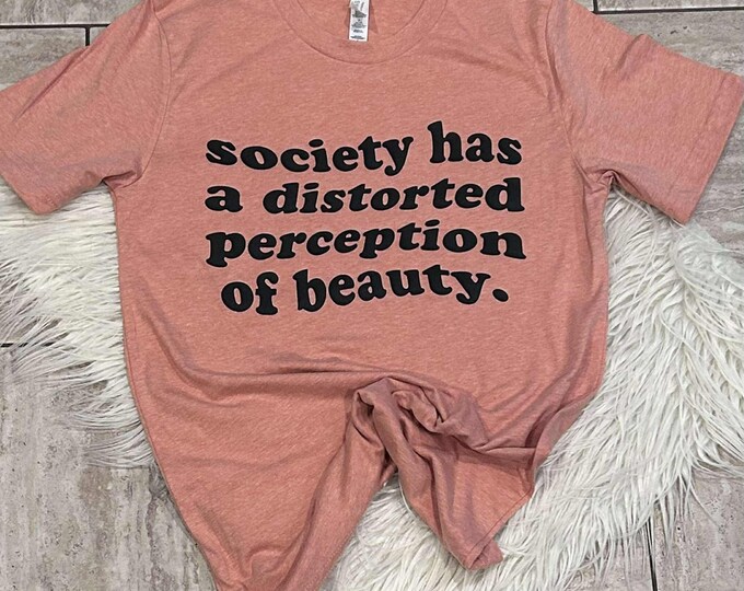 Feminist T-Shirt: Body Positive, Equal Rights - Soft Cotton Crew Neck