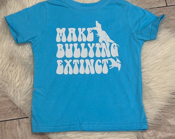 Make Bullying Extinct Dinosaur Shirt