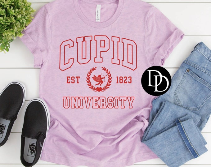 Cupid University Valentine's Day Shirt